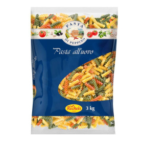 Spirale tricolore din grau dur cu ou, 3 kg, Recheis