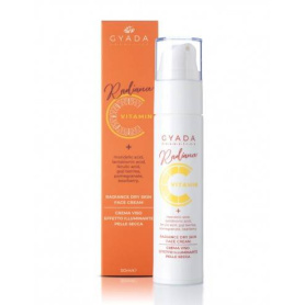 Crema de fata cu vitamina C pentru pielea uscata, 50 ml - Radiance Gyada Cosmetics