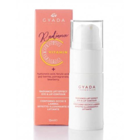 Crema de ochi si contur buze cu vitamina C, 15 ml - Radiance Gyada Cosmetics