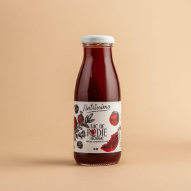 Suc de rodii presate la rece, eco-bio, 250 ml, Nutrissimo