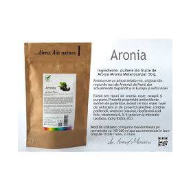 Aronia pulbere, 50 g, Medica - ProNatura