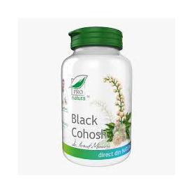 Black Cohosh, sustine echilibrul hormonal, 60 capsule, Medica - ProNatura