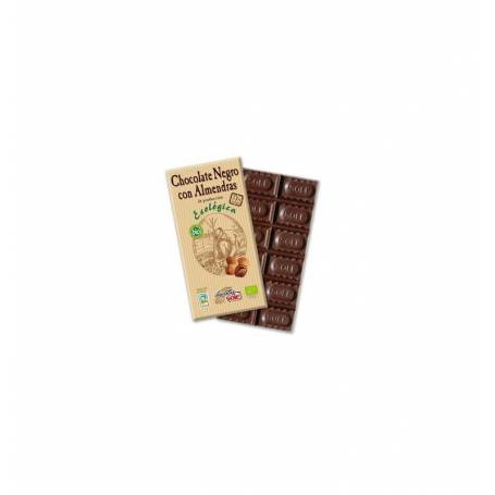 Ciocolata neagra 73% cacao, cu migdale - eco-bio 150g - Sole