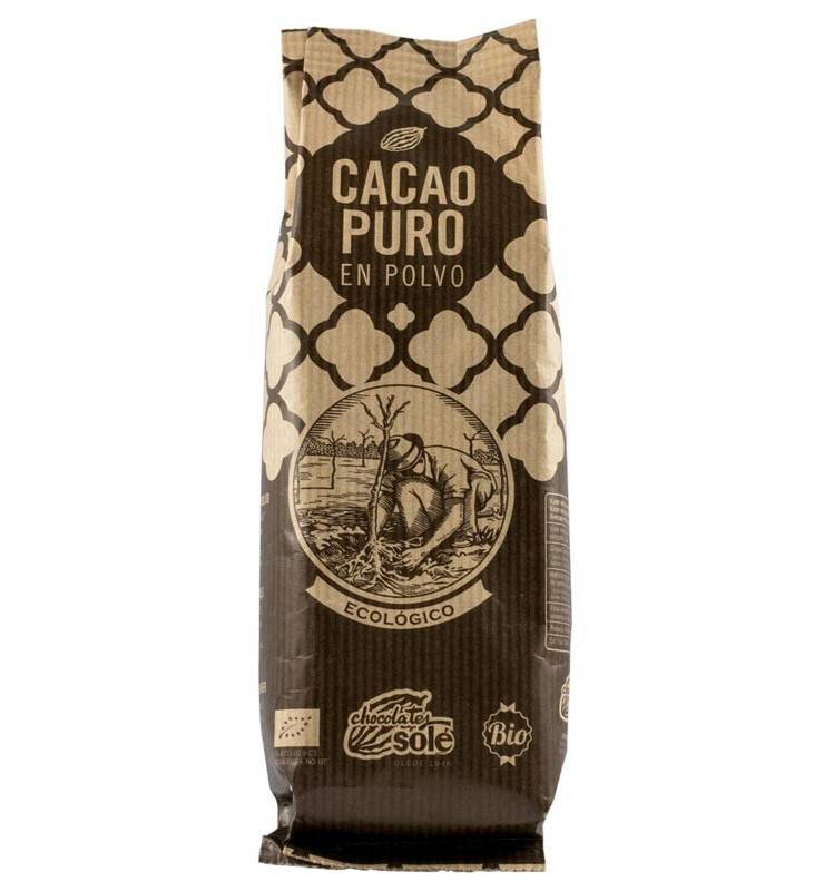 Pudra de cacao pura - eco-bio 150g - sole