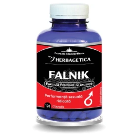 FALNIK - performanta sexuala masculina, 120 capsule, Herbagetica