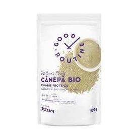 Pulbere proteica de Canepa, eco-bio, 200 g, Good Routine - Secom