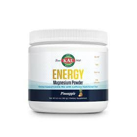 Pudra energetica de Magneziu cu aroma de Ananas, 225 g, Secom
