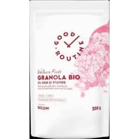 Granola cu goji si stafide, eco-bio, 200 g, Good Routine - Secom