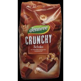 Cereale crocante cu ciocolata, eco-bio, 750 g, Dennree