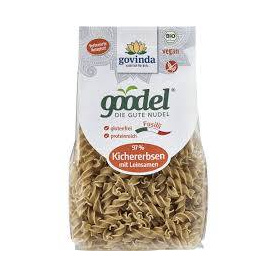 Fusilli din naut cu in, fara gluten, eco-bio, 250 g, Govinda