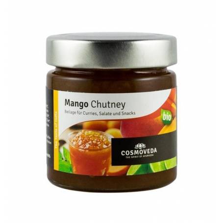 Chutney de mango - eco-bio 225g - Cosmoveda