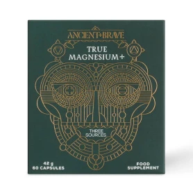 True Magnesium+ Bisglicinat, Taurat, Malat, 60 capsule, Ancient and Brave