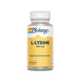 L-Lysine, 500 mg, 60 capsule vegetale, Secom
