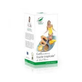 Cura de slabire cu fructe tropicale, 168 comprimate, Medica - Pro Natura