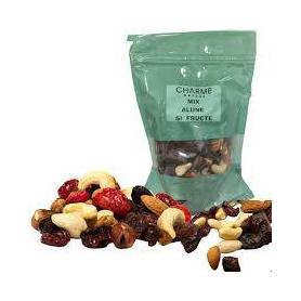 Mix alune si fructe, alune, caju, migdale, curmale, merisor, 300 g, Phytopharm